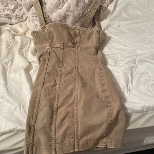 Denim dress size s